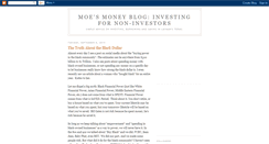 Desktop Screenshot of moesmoneyblog.theblackmarket.com